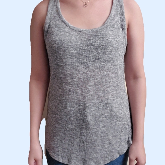 CRISS CROSS BACK KNIT TANK - Picture 1 of 3